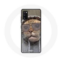 Coque pour Samsung Galaxy S20 plus Chat avec une capuche photo drole Animaux