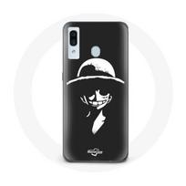Coque pour Samsung Galaxy A30 One piece Manga Luffy Art juoda