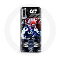 Coque pour Samsung Galaxy A50 Formule 1 Yuki Tsunoda pilote automobile japonais de F1