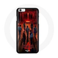Coque pour Iphone 5 Stranger Things Affiche Equipages Fan Art Saison 4