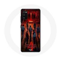 Coque pour Samsung Galaxy S20 Plus Stranger Things Affiche Equipages Fan Art Saison 4