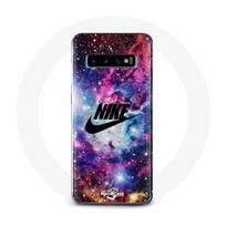 Coque pour Samsung Galaxy s10 edge Nike Logo Espace Coloré