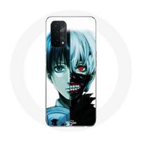 Coque pour Oppo A54 5G Tokyo Ghoul Visage Moitié