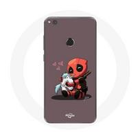 Coque pour Huawei P8 Lite 2017 DeadPool unicorn licorne