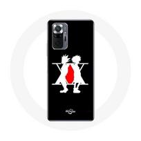 Coque pour Xiaomi Redmi Note 10 Pro Hunter x Hunter Manga Logo Noir juoda