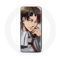 Coque pour Samsung Galaxy S7 Edge Attaque des Titans Levi Ackerman Manga