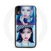 Coque pour Iphone XS Max Blackpink Groupe K-pop Filles Jennie et Rosé Lovesick girls poster the album