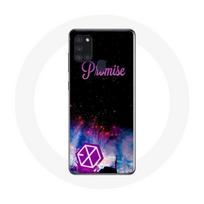 Coque pour Samsung Galaxy A21S Exo Groupe K-pop Logo Chanson Promise