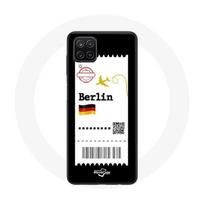 Coque pour Samsung Galaxy A22 4G Billet d'avion berlin