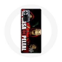 Coque pour Xiaomi Redmi Note 10 Pro La casa de papel Masques de Dali
