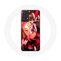 Case - Maniacase - Samsung Galaxy A32 5G - Tanjiro and Nezuko - Soft - Black