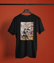 Demon Slayer Kyojuro Rengoku Tee Kimetsu No Yaiba Anime Unisex T-Shirt XXXXL brown
