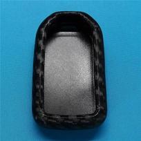 Silikono anglies automobilio berakčių išmaniojo rakto pakabuko dėklo dangtelis, skirtas Honda Civic Accord Pilot 2015-2017 2/3/4/5/6 mygtukų raktai Smart Keyles No have holder Chain gray
