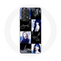 Case - Maniacase - Samsung Galaxy A52 5G - Black - Soft - Blackpink Signature Photo juoda