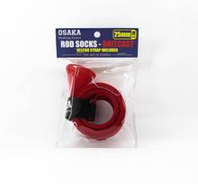 Crimson Osaka meškerės kojinė baitcast meškerei 25mm x 1.7m ORS-B2517 Raudona (6038) blue