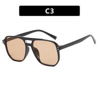Vintage Square Sunglasses Woman Retro  Mirror Sun Glasses Fashion Black Orange Candy Colors Oculos De Sol Feminino white