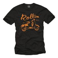 Cult Retro Scooter Vintage Motor Scooter Unisex T-Shirt S