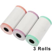 3/6/9/12 Rolls of color edge thermal paper for mini printer thermal receipt printer balta