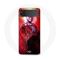 Coque Samsung Galaxy Z Flip4 shigaraki tomura, one for all, all for one, saison 6 My hero academia anime