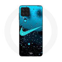 Coque - Nike - Samsung Galaxy A22 4G - Souple - Noir - Goute d'eau