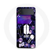 Samsung Galaxy Z Flip4 dėklas BTS army logotipas Bangtan Subs