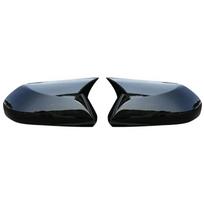 veidrodinė sidabrinė automobilio galinio vaizdo apdaila toyota avalon xx50 auto stiliaus priedai camry corolla išorė Bright black