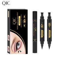 Double Seal Eyeliner  Waterproof Quick Drying Easy To Master Charm Eyeliner Skills 2 Pieces juoda