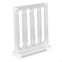 Coffee Capsule Holder Pod Organizer Modern Hold 40 Pods Storage Rack for white