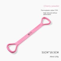 TPR elastic band fitness female stretch band exercise resistance band yoga tension band zipper bag Central European 8-figure tension band mėlyna
