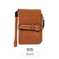 Wallet Women Short New Student Korean Cute Zero Wallet Women Folding Small Wallet Women ruda