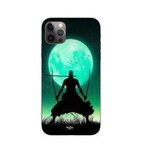 Coque Maniacase pour Iphone 13 pro max roronoa zoro triple épée pleine lune juoda