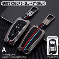 Automobilio raktų dėklo dangtelis raktų krepšys, skirtas BMW F20 F30 G20 f31 F34 F10 G30 F11 X3 F25 X4 I3 M3 M4 1 3 5 serijos priedų raktų pakabukas gray