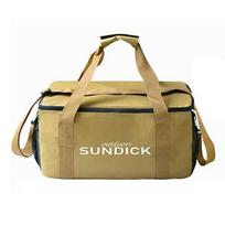 Outdoor Camping Storage Bag Picnic Pack Waterproof Thermal Insulated Cooler Large Capacity Tableware Lunch Bag CHINA beige