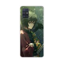 Demon Slayer Tomioka Giyuu For Samsung Galaxy A01 A11 A12 A22 A21S A31 A41 A42 A51 A71 A32 A52 A72 A02S Soft Phone Case Samsung A02S black
