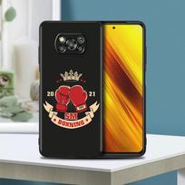 Cover For Xiaomi Mi Poco X3 NFC M3 M4 Pro Case F3 GT F1 X2 11 Lite 11T 10T Note 10 9T TPU Silicone Shell Strong Boxing Gloves Mi Poco X3 yellow