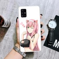 Zero Two Darling In The Franxx 002 Phone Case For Samsung Galaxy A12 A22 A32 A42 A52 A72 A51 A71 5G A41 A31 A21 A02S M12 M21 M31 Samsung A12 5G