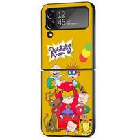 Case for Samsung Galaxy Z Flip 4 ZFlip3 Z Flip 3 5G ZFlip Flip3 Hard PC Cartoon cute Children R-Rugrat Shell Hard PC Cover Samsung Z Flip 5G
