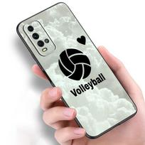 Volleyball Sports Silicone Phone Case For Xiaomi Redmi Note 11 10 9 8 Pro 11T 10T 10S 9S 8T 9 9A 9C 9T Black Soft Cover Coque Redmi 8 black