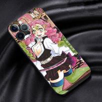 Minkštas dėklas Apple iPhone 11 13 Pro Max 14 12 Mini 7 8 Plus X XS XR SE 2020 6 6S 5 5S telefonui, Dangtelis Funda Demon Slayer meno raštais iPhone 14