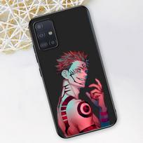 Anime Jujutsu Kaisen Cool Phone Case for Samsung Galaxy A12 A52 A51 A32 A21s A71 A02s A22 A31 A72 A41 A02 A42 Black TPU Cover Samsung A91 black