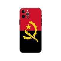 Angola flag phone case for iphone 5 5s 2020se 6 6s 7 8 plus x 10 XR XS 11 12 13 mini pro MAX black tpu back cover iphone 5 5S SE 2016