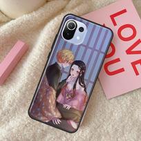 Demon Slayer Nezuko And Zenitsu Back Case For POCO X4 Pro F1 F2 F3 X3 GT M3 M4 X3 Pro Cover For Xiaomi 11T 12 Pro 11 Lite Mi 9T (9T Pro) gray