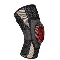 1/2Pcs Knee Brace Compression Sleeve Support for Arthritis Pain Relief - Knee Sleeves Pads with Side Stabilizers Knee Braces M black