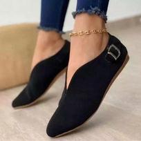 New Women's Fashion Pointed Ankle Shoes Flat Heel All Season Leather Vintage Single Shoes Ladies Loafers Loafers 43 rožinė