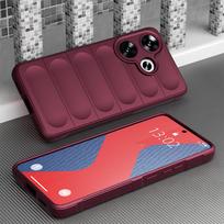 KEYSION atsparus smūgiams dėklas, skirtas Xiaomi POCO F6 F6 Pro Neslystantis minkštas silikoninis telefono galinis dangtelis, skirtas Xiaomi POCO F6 Pro for POCO F6 vyno raudonos spalvos