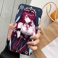 Rosaria Genshin Impact telefono dėklas Samsung Note 9 10 20 Plus Pro Ultra J6 J5 J7 J8 minkštas juodas telefono dėklas Galaxy Note20 white