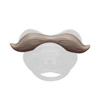 Funny Red Lips Baby Pacifier Baby Silicone Sleep Comfort Mouth One Size white