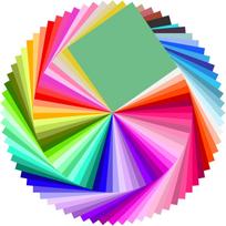 100 vnt Kvadratinis Origami Popierius Vienspalvis Dvipusis Sulankstomas popierius Daugiaspalvis Vaikams Rankų darbo DIY Scrapbooking Craft Decor 20x20cm