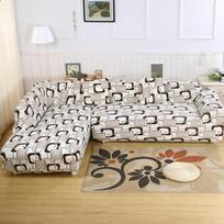 Sofos užvalkalas Elastinis Viskas įskaičiuota Šlifuota didelė gėlių sofa Slipcover Odinė sofa kombinuoto audinio sofa universali 75-145cm
