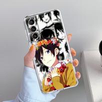Horimiya Miyamura Izumi Anime Luxury Crystal Clear Phone Case For Samsung Galaxy S20 FE S21 Ultra S10 Plus S10E S21+ Soft Cover Samsung S10E